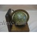 Vintage Old World Globe Wooden Spinning Bookends    292663639386